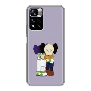 Чохли для Xiaomi Redmi Note 11 Pro Plus - Bearbrick Louis Vuitton (PREMIUMPrint) (Дружба Беарбрік)