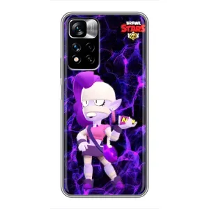 Чехлы Brawl Stars для Xiaomi Redmi Note 11 Pro Plus (AlphaPrint) (Емз Бравл Старс)