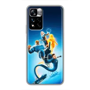 Чохол з принтом Фантастична четвірка для Xiaomi Redmi Note 11 Pro Plus (Герої Фантастична Четвірка)
