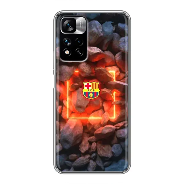 Чохол з принтом «ФК Барселона» для Xiaomi Redmi Note 11 Pro Plus