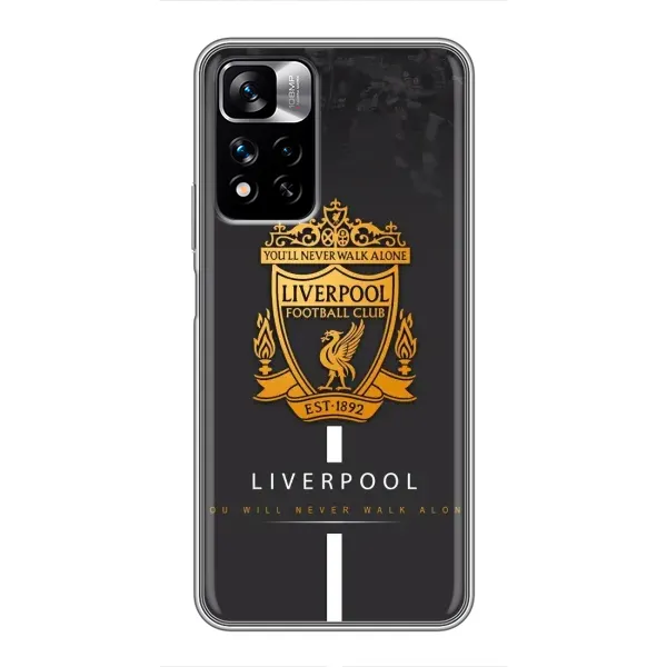 Чохол з принтом «FC Liverpool» для Xiaomi Redmi Note 11 Pro Plus