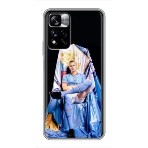 Чохли з футболістом Ерлінг Холанд для Xiaomi Redmi Note 11 Pro Plus (AlphaPrint) (футболіст Холанн)