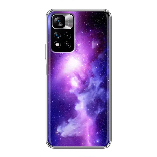 Чехол с принтом «Галактика» для Xiaomi Redmi Note 11 Pro Plus