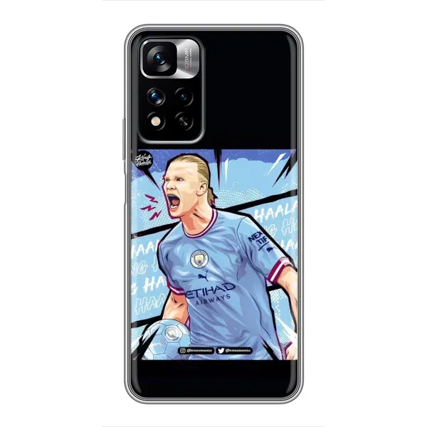 Чехол с принтом «гол Эрлинг Холланд» для Xiaomi Redmi Note 11 Pro Plus