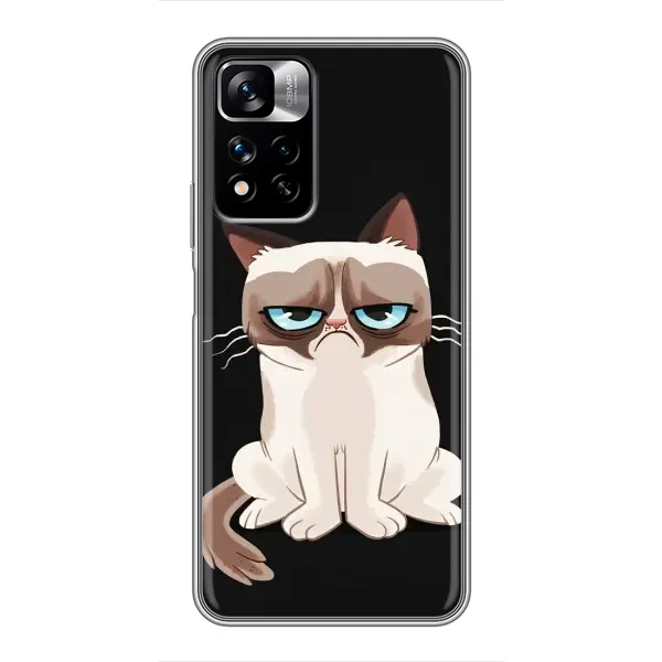 Чехол с принтом «Грустный кот» для Xiaomi Redmi Note 11 Pro Plus Чехол с принтом «Грустный кот» для Xiaomi Redmi Note 11 Pro Plus