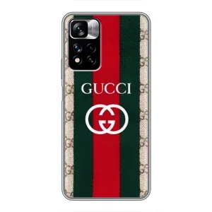 Чохли  GUCCI для Сяомі Редми Ноут 11 Про Плюс (AlphaPrint) (Gucci дизайн)