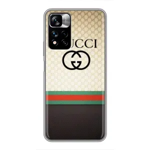 Чохли  GUCCI для Сяомі Редми Ноут 11 Про Плюс (AlphaPrint) (GUCCI стиль)