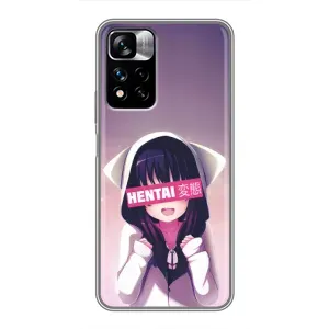 Чохли Персонажі Аніме Наруто для Xiaomi Redmi Note 11 Pro Plus (AlphaPrint) (Hentai chan)