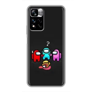 Чохли Амонг Ас для Xiaomi Redmi Note 11 Pro Plus (AlphaPrint) (Імпостер)