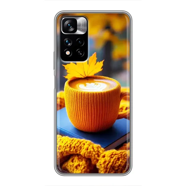 Чехол с принтом «Кофе на желтом пледе» для Xiaomi Redmi Note 11 Pro Plus Чехол с принтом «Кофе на желтом пледе» для Xiaomi Redmi Note 11 Pro Plus
