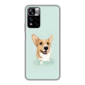 Чохли з собаками для Xiaomi Redmi Note 11 Pro Plus (VPrint) (Коргі)