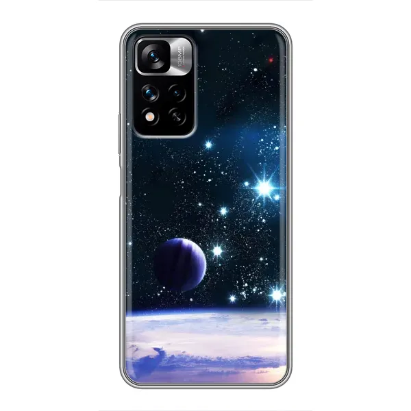 Чехол с принтом «Космический вид» для Xiaomi Redmi Note 11 Pro Plus