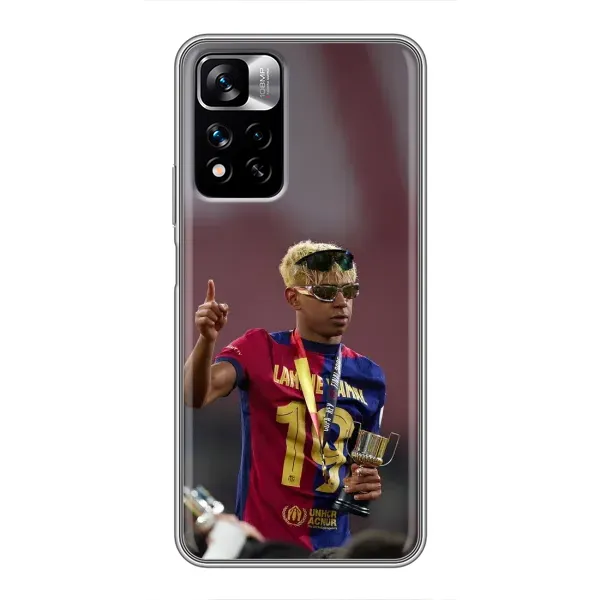 Чохол з принтом «Lamine Yamal» для Xiaomi Redmi Note 11 Pro Plus Чохол з принтом «Lamine Yamal» для Xiaomi Redmi Note 11 Pro Plus