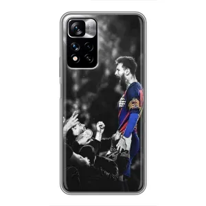 Чехлы Месси для Xiaomi Redmi Note 11 Pro Plus (AlphaPrint) (Lionel Messi)