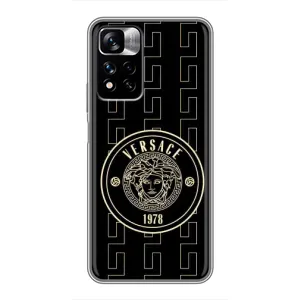 Чохли VERSACE для Сяомі Редми Ноут 11 Про Плюс (PREMIUMPrint) (Лого Версаче)