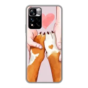 Чохли з собаками для Xiaomi Redmi Note 11 Pro Plus (VPrint) (Любовь до собак)