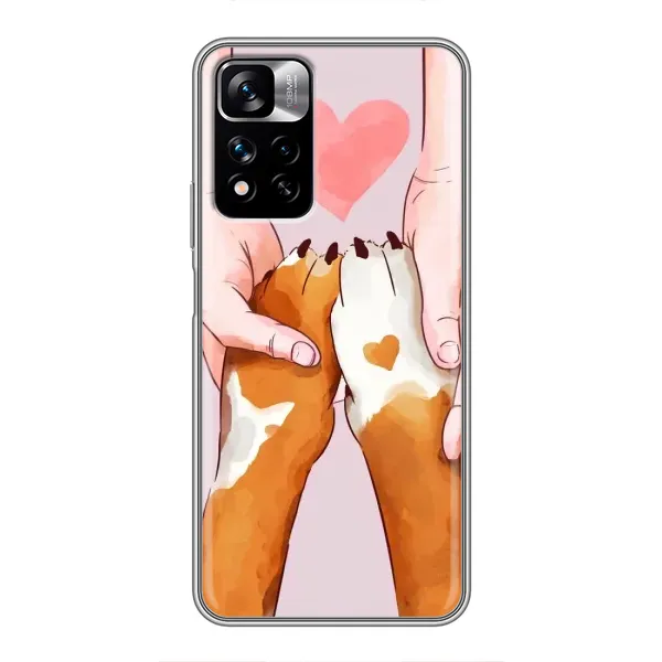 Чехол с принтом «Любовь к собакам» для Xiaomi Redmi Note 11 Pro Plus Чехол с принтом «Любовь к собакам» для Xiaomi Redmi Note 11 Pro Plus