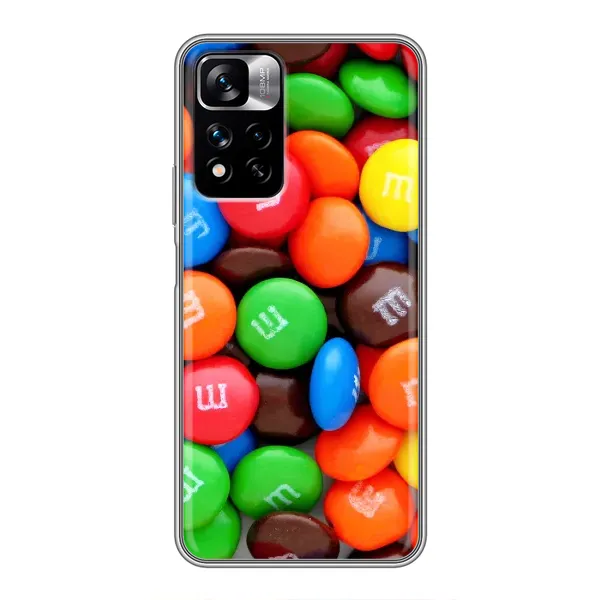 Чехол с принтом «MM's» для Xiaomi Redmi Note 11 Pro Plus Чехол с принтом «MM's» для Xiaomi Redmi Note 11 Pro Plus