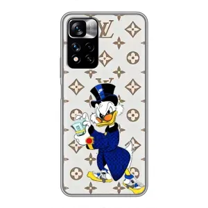 Чехли для Xiaomi Redmi Note 11 Pro Plus - Скрудж МакДак Louis Vuitton (PREMIUMPrint) (Макдак на стилі)