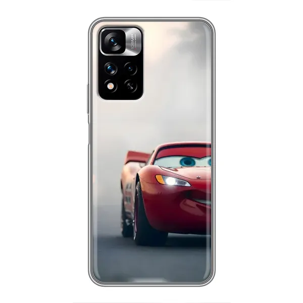 Чохол з принтом «Швидкісний Маквін» для Xiaomi Redmi Note 11 Pro Plus