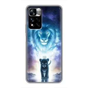 Чохол з картинкою ЛЕВ для Xiaomi Redmi Note 11 Pro Plus (VPrint) (Маленький лев)