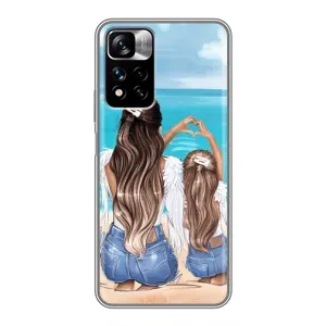 Чохол з друком для Xiaomi Redmi Note 11 Pro Plus - (Мама з дитинкою) (AlphaPrint) (Мама з донькою)