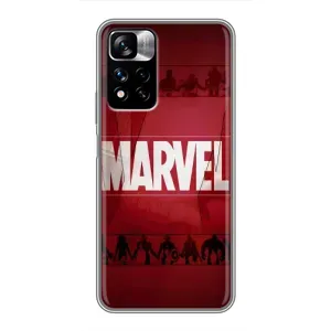 Чохол МАРВЕЛ для Сяомі Редми Ноут 11 Про Плюс (AlphaPrint) (MARVEL)