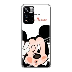Міккі Маус чохол для Xiaomi Redmi Note 11 Pro Plus (AlphaPrint - Мультяшні) (Маус Міккі)