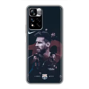 Чехлы Месси для Xiaomi Redmi Note 11 Pro Plus (AlphaPrint) (Месси 10)