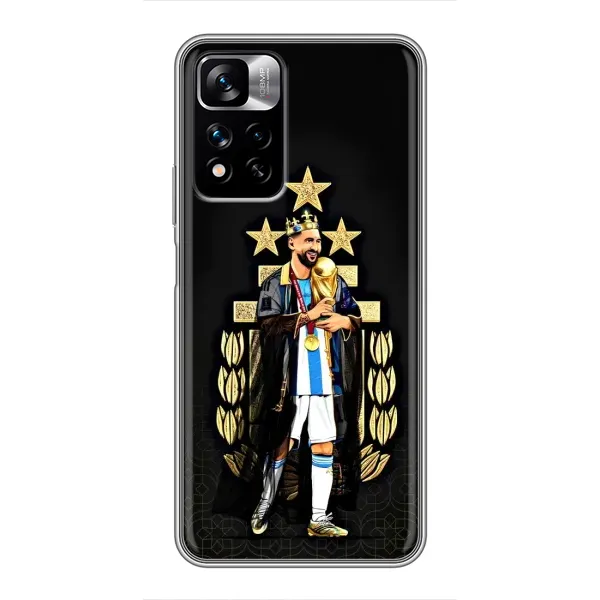 Чехол с принтом «Месси Король» для Xiaomi Redmi Note 11 Pro Plus Чехол с принтом «Месси Король» для Xiaomi Redmi Note 11 Pro Plus