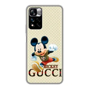 Чохол Disney Mouse Xiaomi Redmi Note 11 Pro Plus (PREMIUMPrint) (Mikki Gucci)
