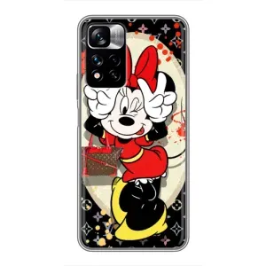 Чохол Disney Mouse Xiaomi Redmi Note 11 Pro Plus (PREMIUMPrint) (Мінні peace)