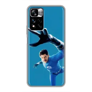 Чохол з принтом Фантастична четвірка для Xiaomi Redmi Note 11 Pro Plus (Містер Фантастік супергерой)