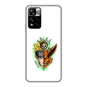 Naruto Anime Чохли для Сяомі Редми Ноут 11 Про Плюс (AlphaPrint) (Наруто Курама)