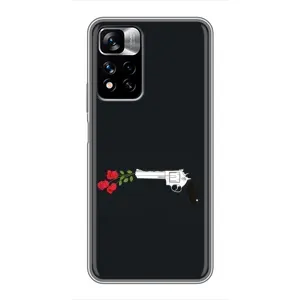 Чехлы (ART) Цветы на Xiaomi Redmi Note 11 Pro Plus (VPrint) (Неочікувані квіти)