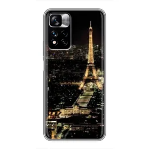 Чохол Ейфелева Вежа Xiaomi Redmi Note 11 Pro Plus - (AlphaPrint) (Нічний Париж)