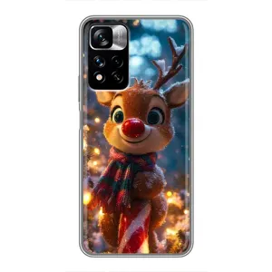 Чохол з принтом «Олень з шарфом» для Xiaomi Redmi Note 11 Pro Plus