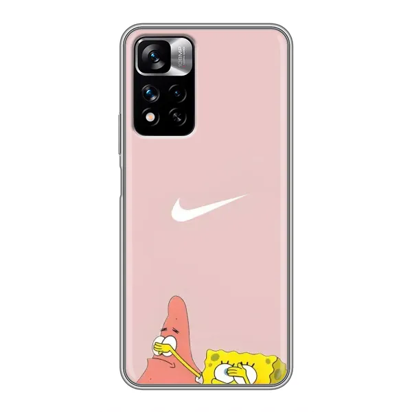 Чохол з принтом «Патрік і Губка» для Xiaomi Redmi Note 11 Pro Plus Чохол з принтом «Патрік і Губка» для Xiaomi Redmi Note 11 Pro Plus