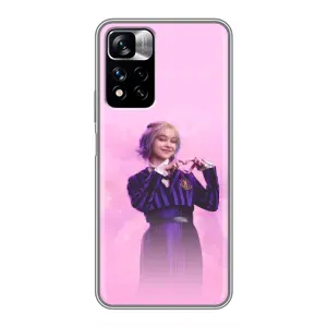 Чохол з дизайном Венздей 2 на Xiaomi Redmi Note 11 Pro Plus (Яскрава Енід Венздей)