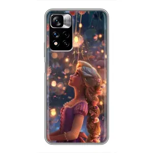 Чохол Рапунцель для Xiaomi Redmi Note 11 Pro Plus (Рапунцель ліхтарики)