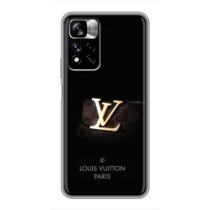 Чохли Луі Вітон для Xiaomi Redmi Note 11 Pro Plus (AlphaPrint - LOUIS VUITTON) (ремінець LV)