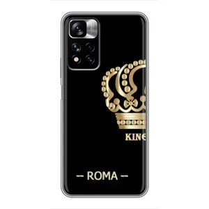 Чохли для Xiaomi Redmi Note 11 Pro Plus (VPrint) - Футбольні клуби (Roma)