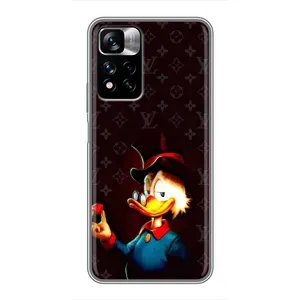 Чехли для Xiaomi Redmi Note 11 Pro Plus - Скрудж МакДак Louis Vuitton (PREMIUMPrint) (Скрудж з ботліантом)
