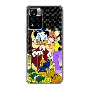 Чехли для Xiaomi Redmi Note 11 Pro Plus - Скрудж МакДак Louis Vuitton (PREMIUMPrint) (Стильна Утка)