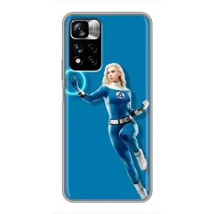 Чохол з принтом Фантастична четвірка для Xiaomi Redmi Note 11 Pro Plus (Сью Сторм політ)