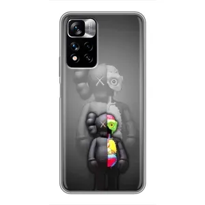 Чохли для Xiaomi Redmi Note 11 Pro Plus - Bearbrick Louis Vuitton (PREMIUMPrint) (Тіло Bearbrick)