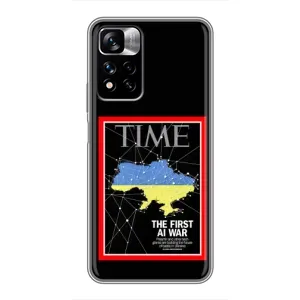 Українські, патріотичні Чохли для Сяомі Редми Ноут 11 Про Плюс (TIME Ukraine)