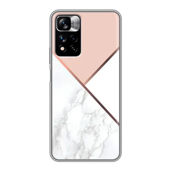 Чехол с принтом «Тройной мрамор» для Xiaomi Redmi Note 11 Pro Plus
