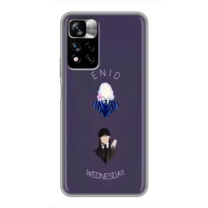 Чохли Венсдей на Xiaomi Redmi Note 11 Pro Plus Уенсдей (AlphaPrint) (Венздей і подруга)