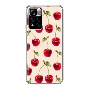 Чохли з фруктами для Xiaomi Redmi Note 11 Pro Plus (VPrint) (Черешня)